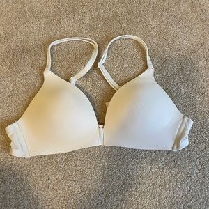 White Arie bra